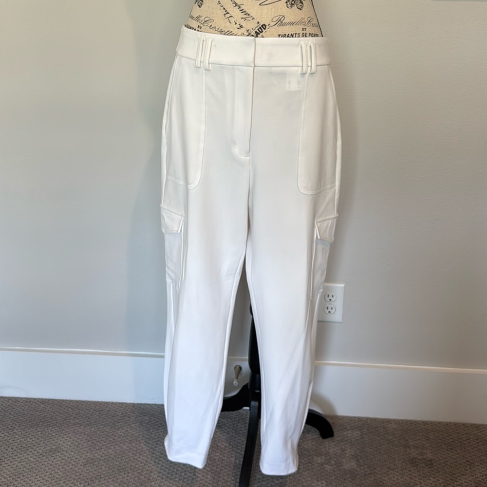 Express high waisted cargo trousers